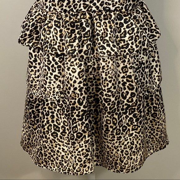 TCEC Spaghetti Strap Leopard Print Mini Dress - Picture 4 of 10